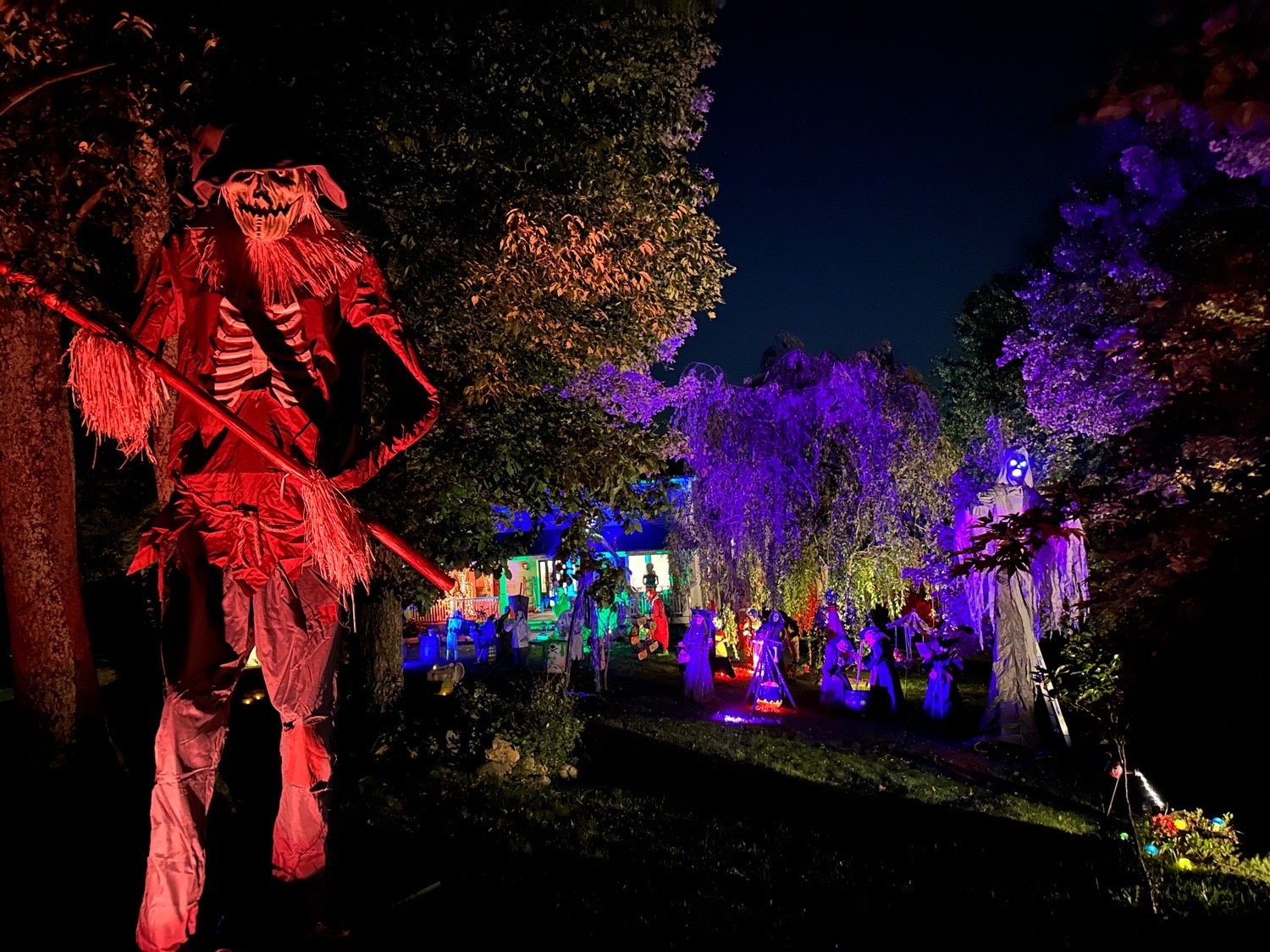 haunted yard walk