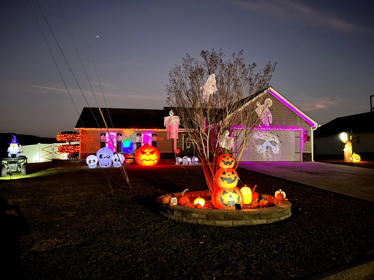 Crawford Halloween Display