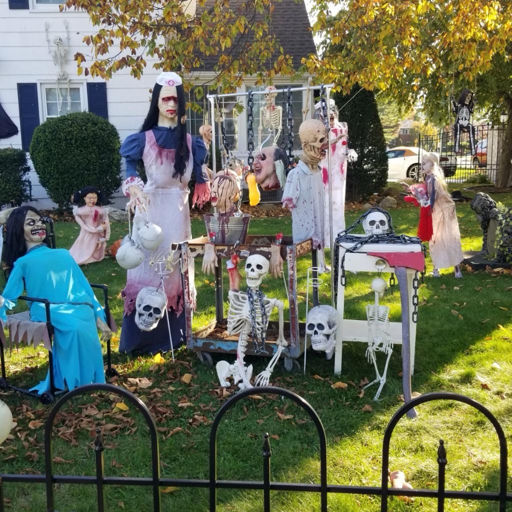 Halloween house — haunted house in Hicksville, NY