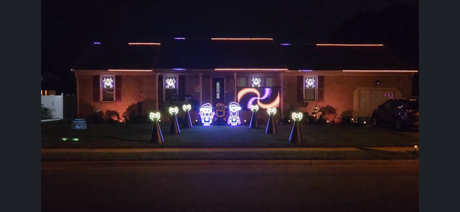 Triple B Light Shows (The Minion House)