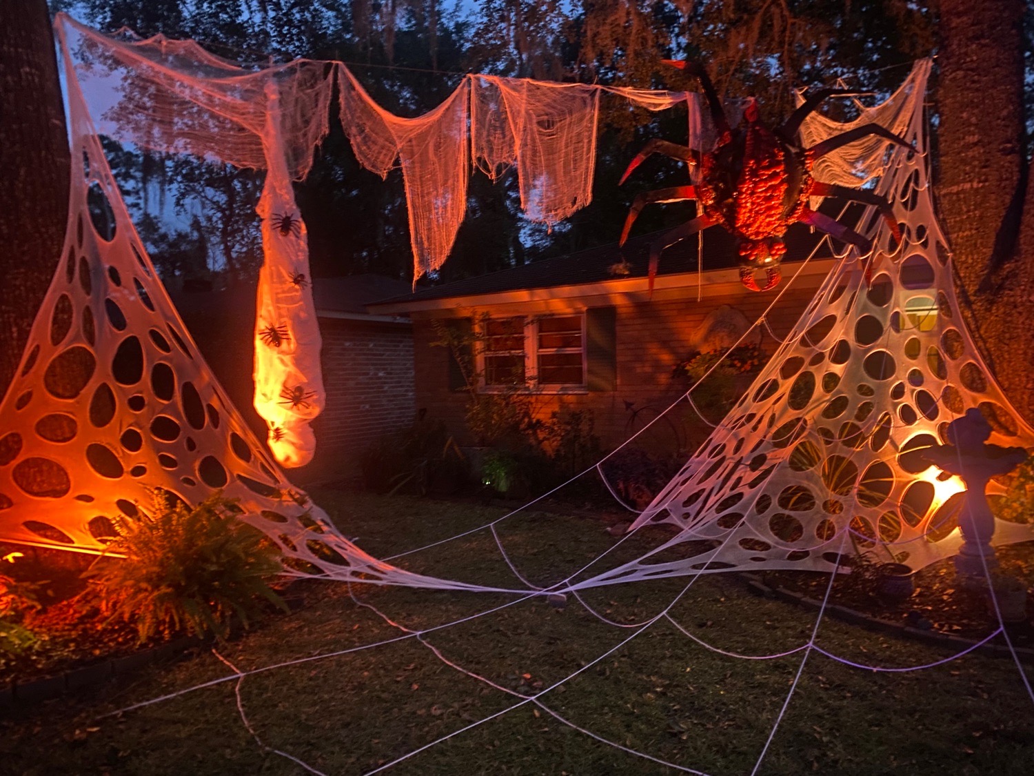 decorated house