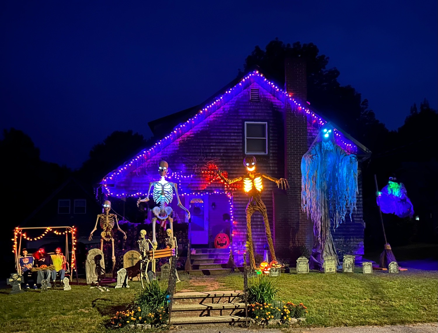 Halloween on Plummer street