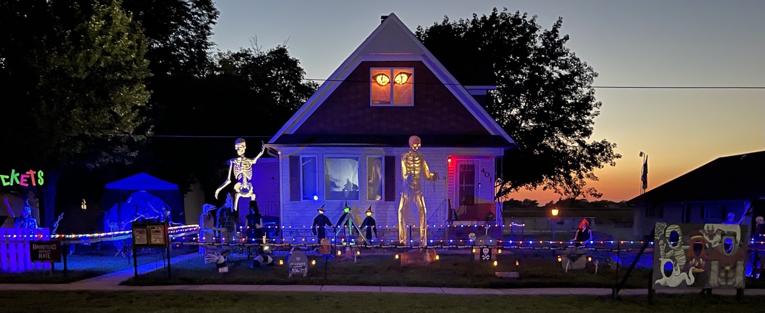 Gardner’s Spooky House