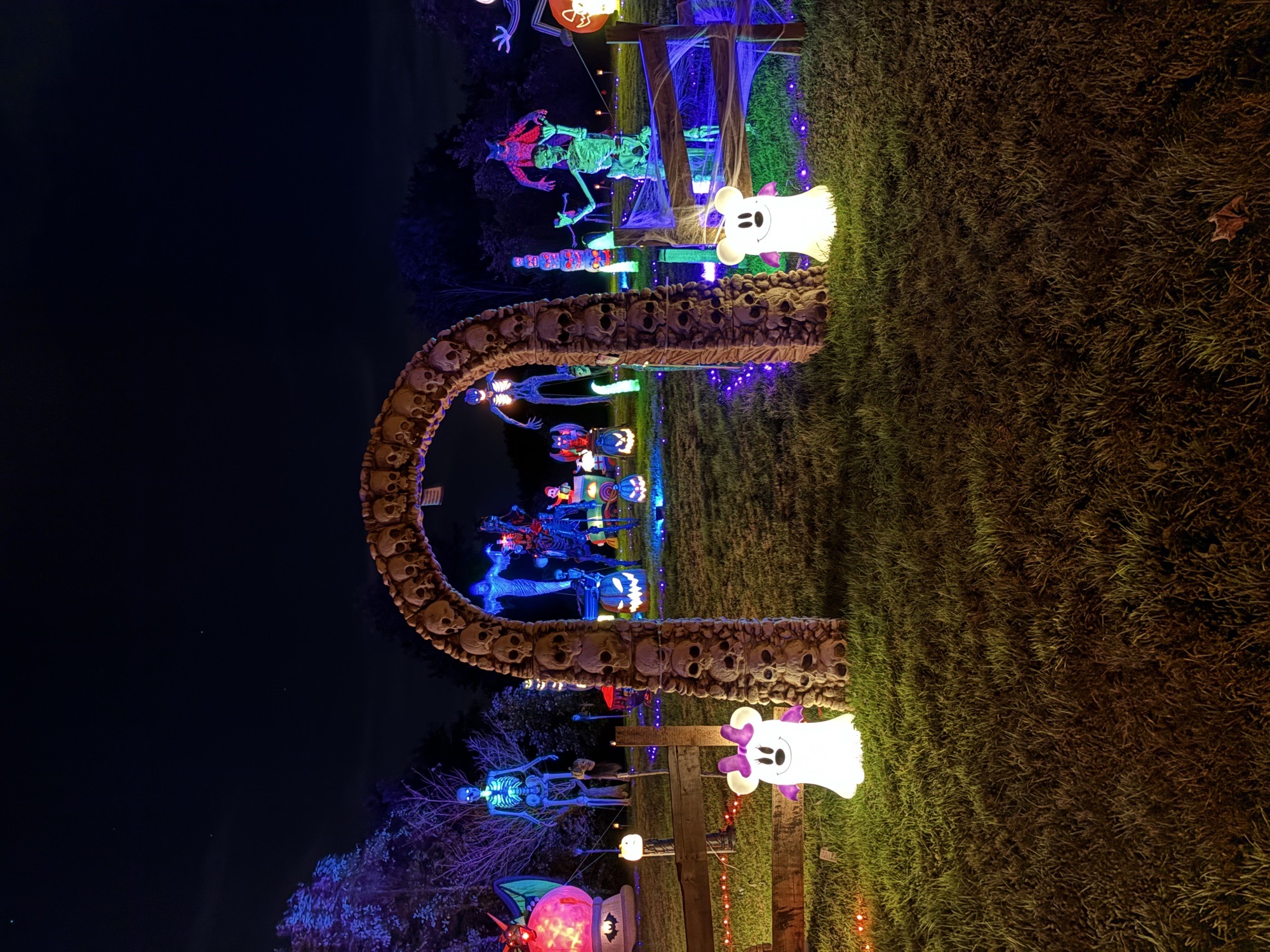 dannys haunted display