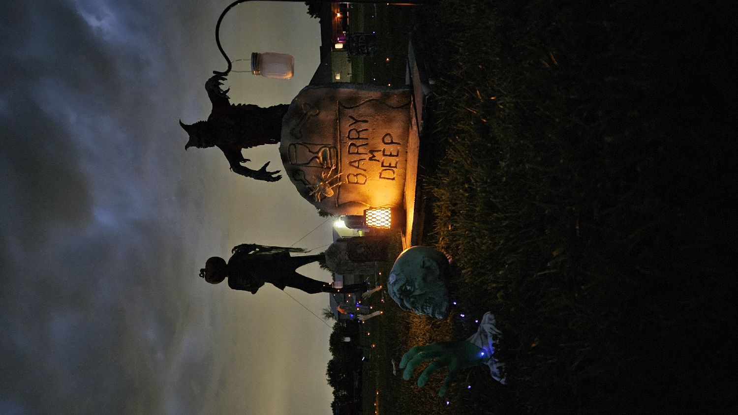 Haunted graveyard