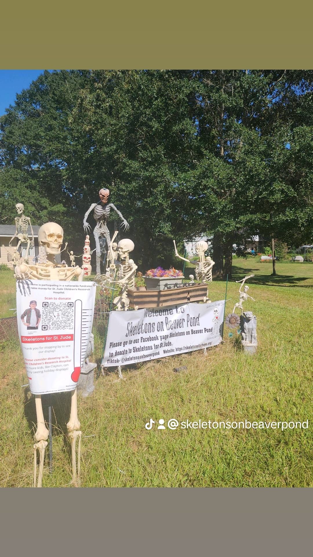 Skeletons on Beaver Pond