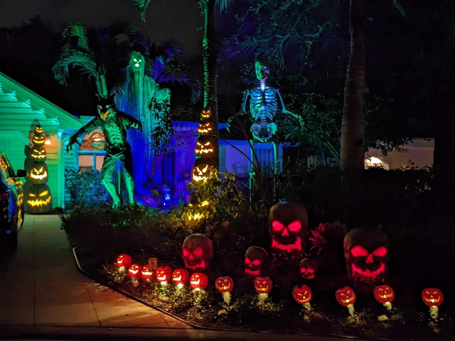 12 foot skeleton & friends in The Colony