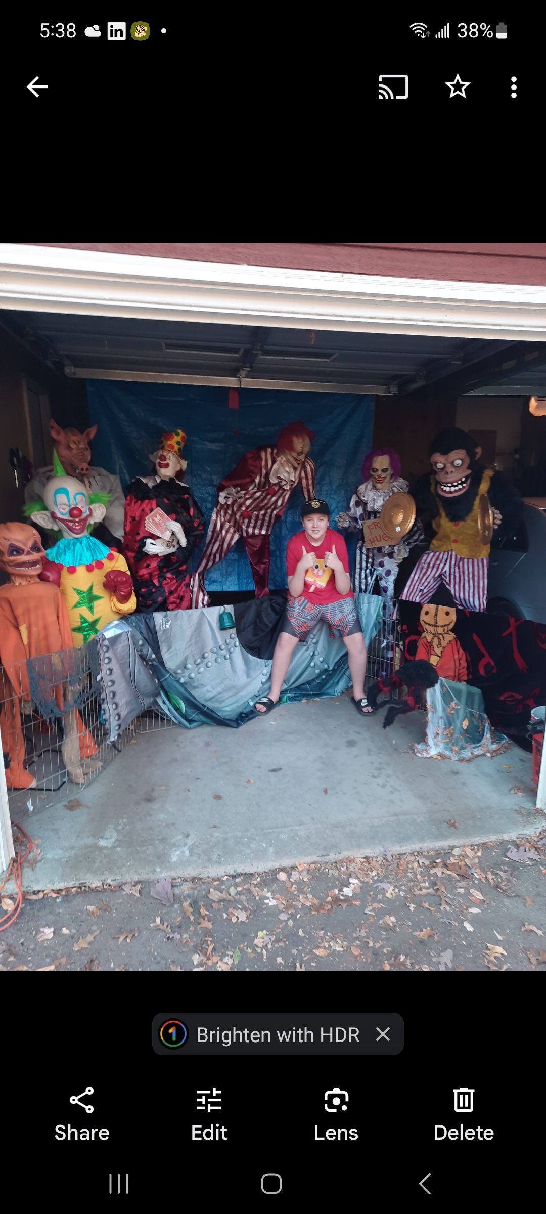 Inflatables on Kenmar Circle