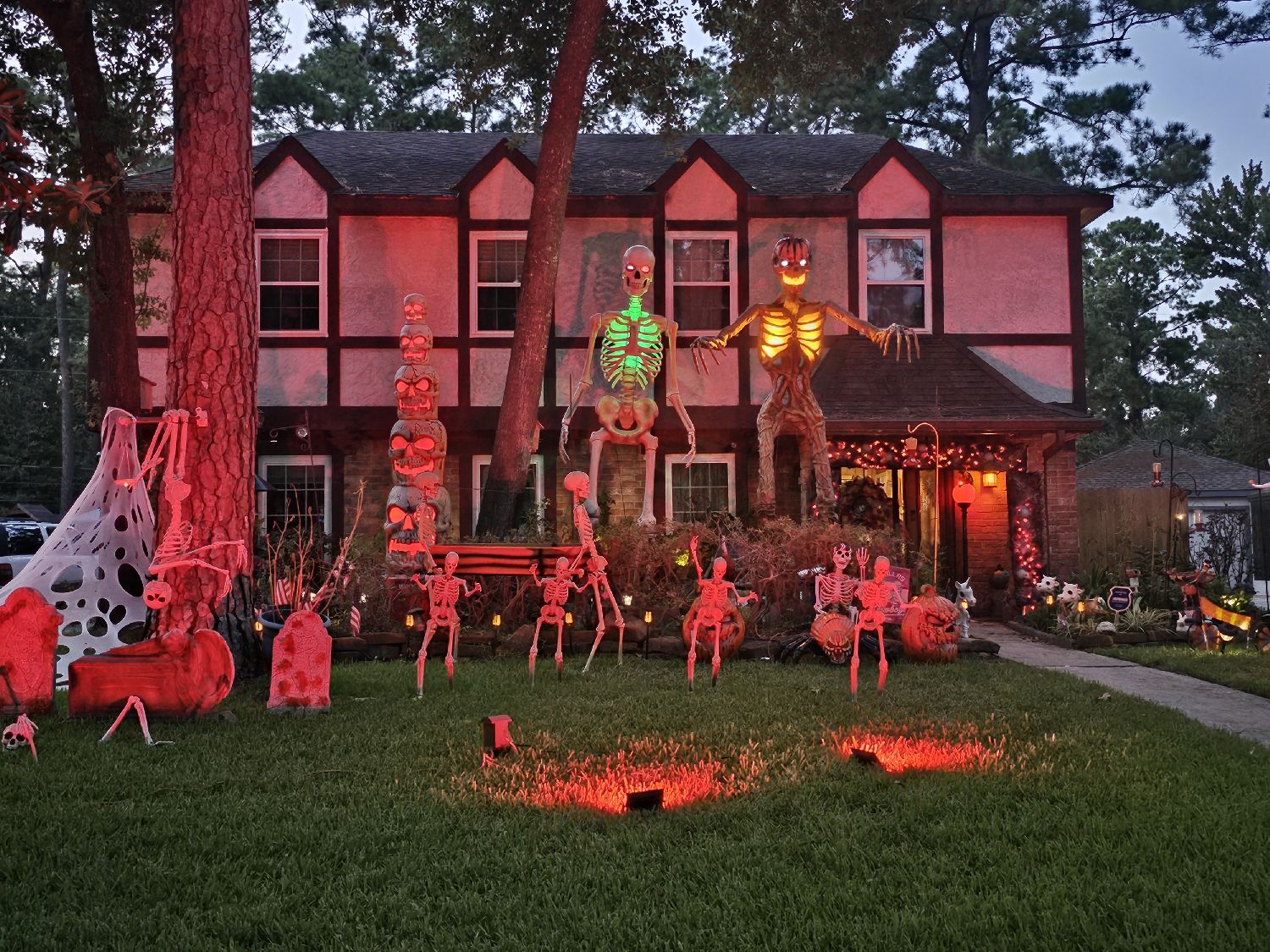 Mr. Bones and friends