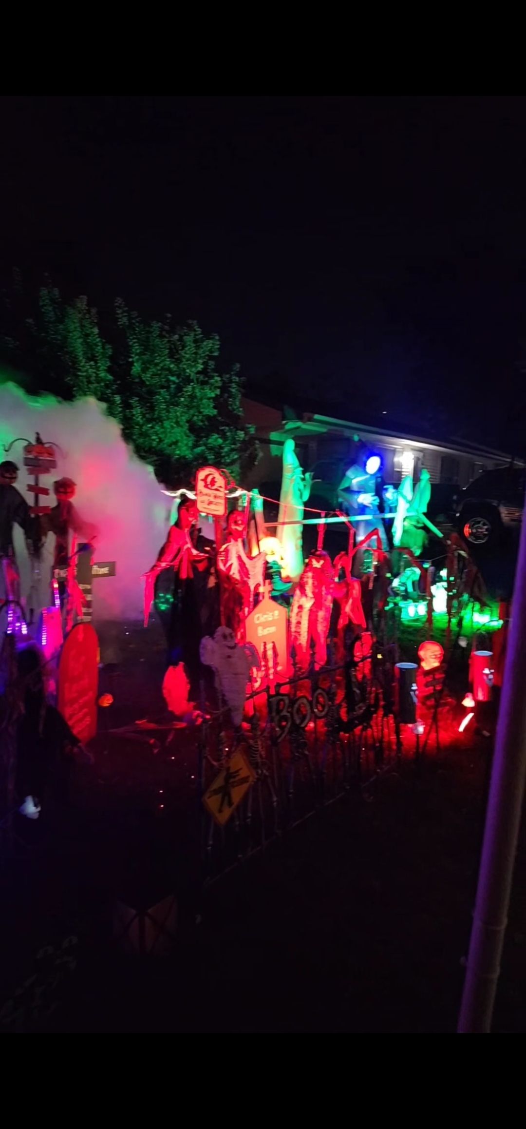 Skeleton behind the wheel