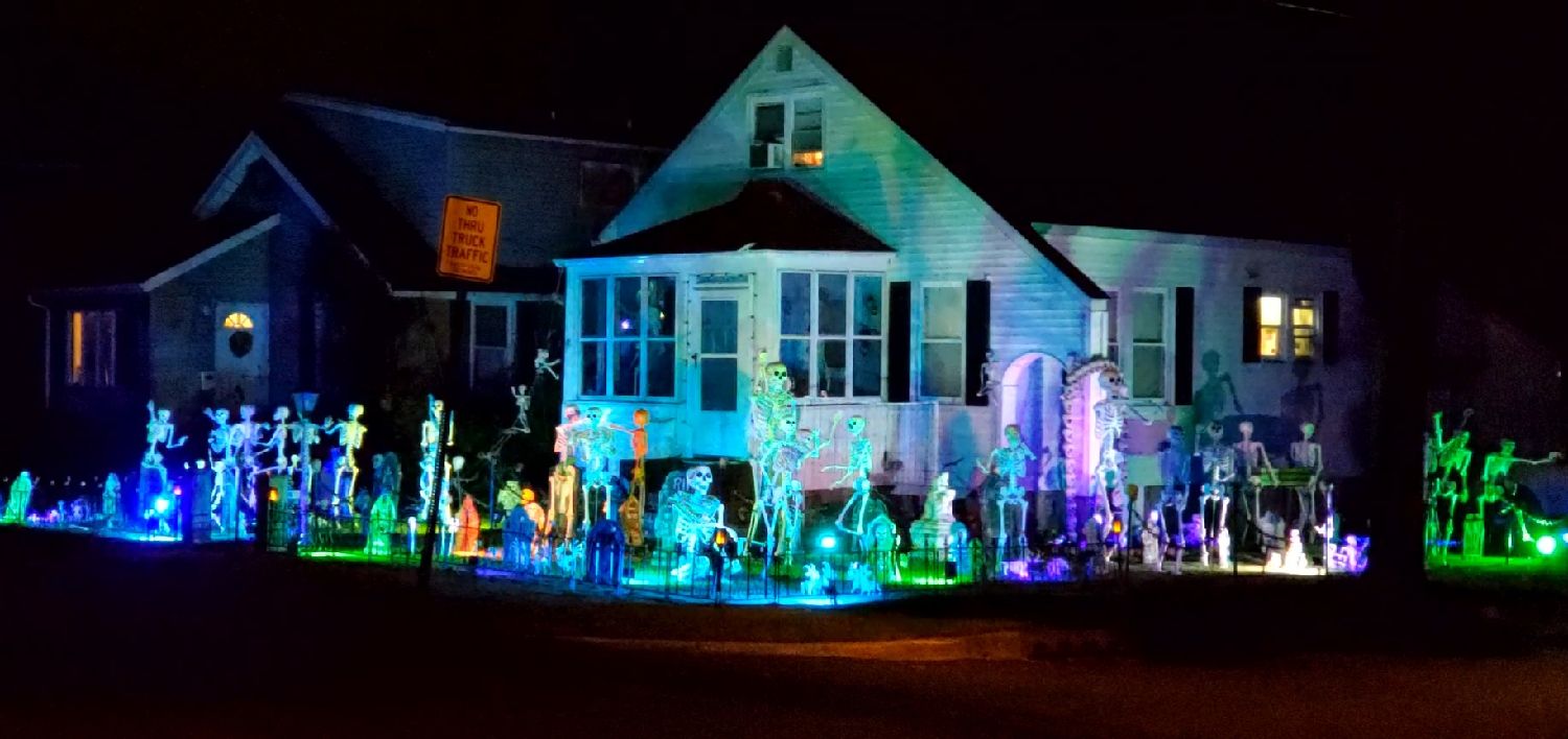 hawthorne skeleton  house