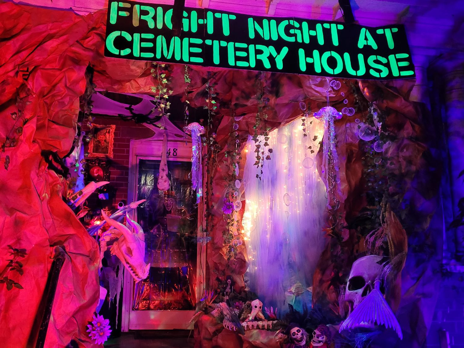 fright Night at Cemetery house