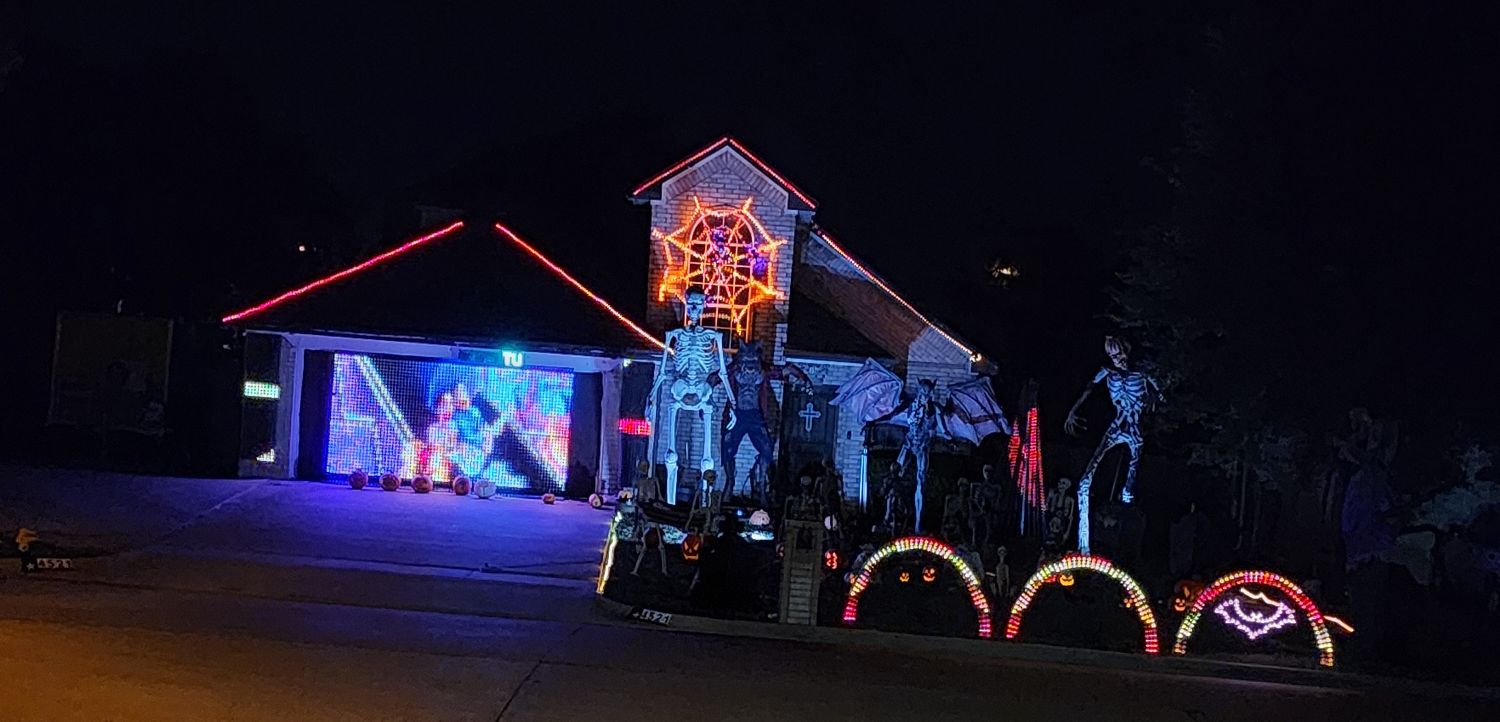 Coco theme light show