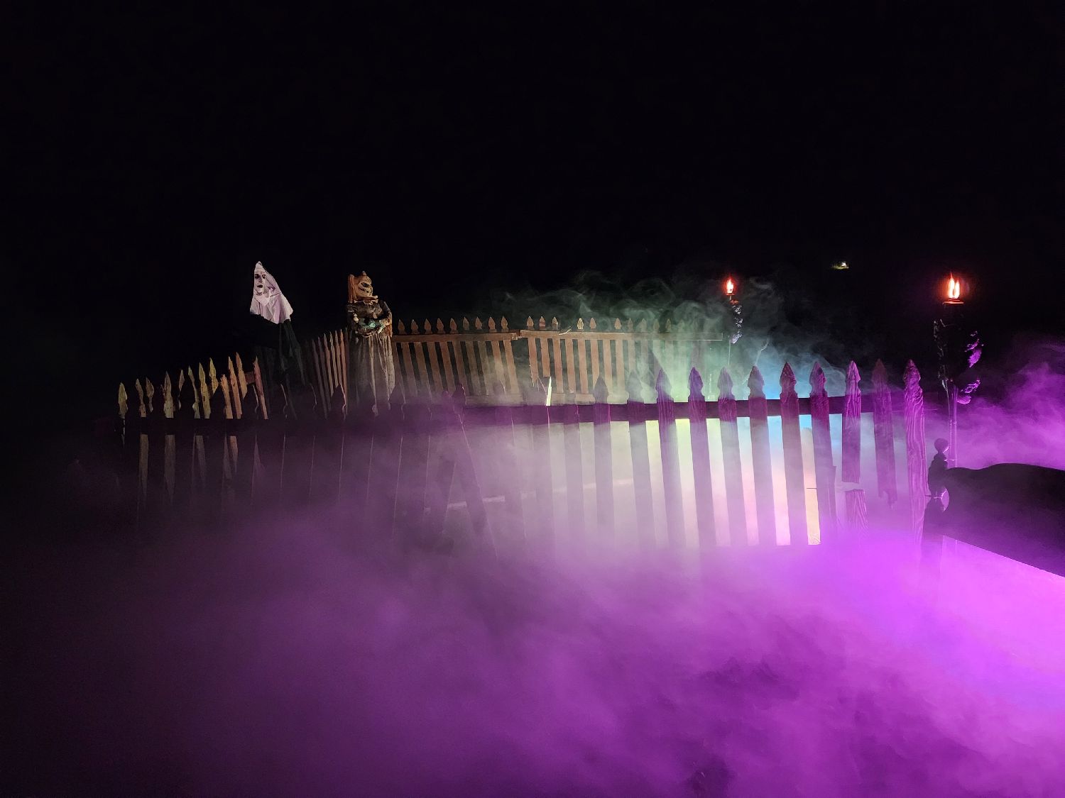 Bath Halloween Lightshow