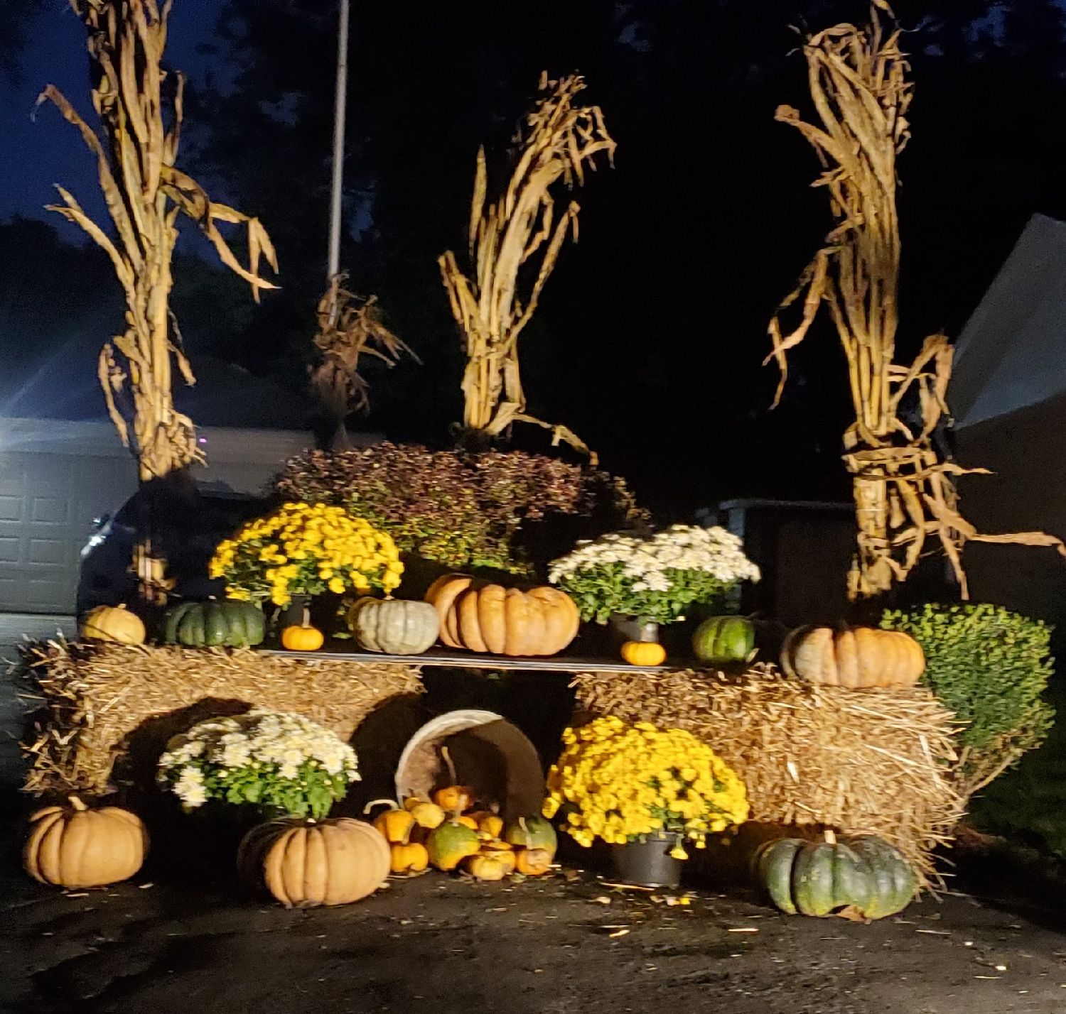Festive Fall Display