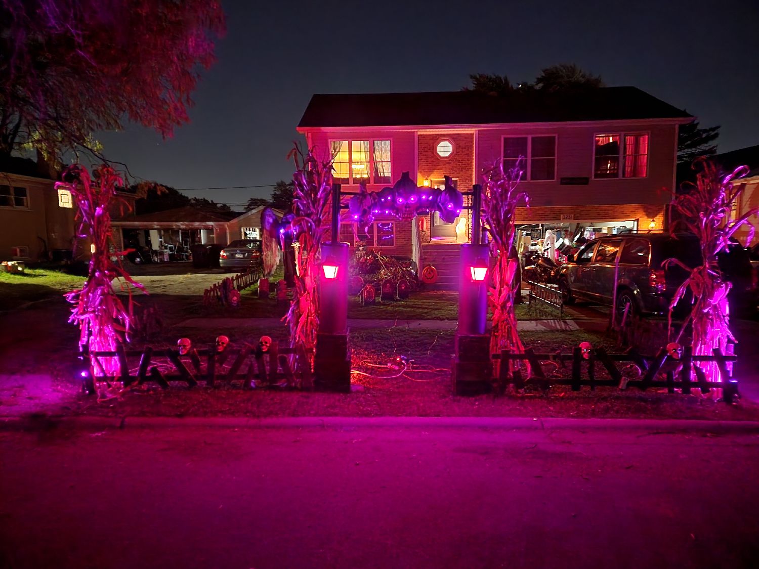 Haunted Cemetery on Peoria St.