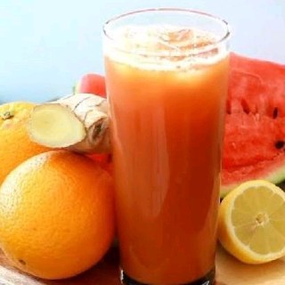 Water Melon & Orange Juice