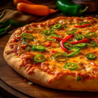 Vegetable Cheese Pizza (Medium)