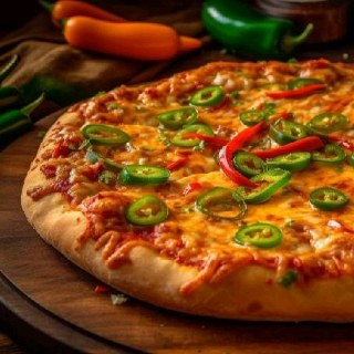 Vegetable Cheese Pizza (Large)