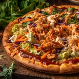 Chicken Vaggie Cheese Pizza (Medium)