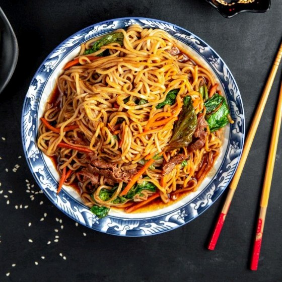 Chicken Soup Noodles (half)