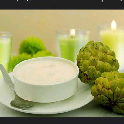 sitaphal cream fruit