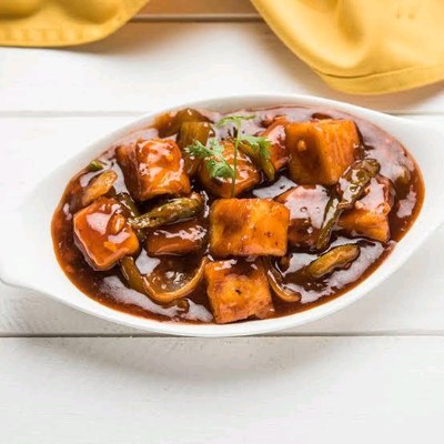 Chilli Paneer Gravy Full