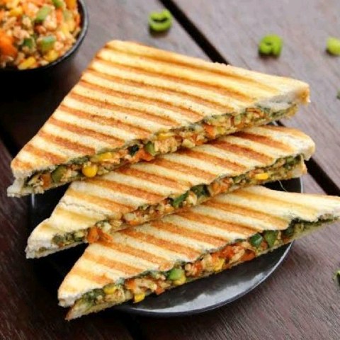 Grilled Paneer Sandwich