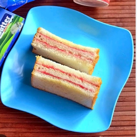 Jam Bread Toast