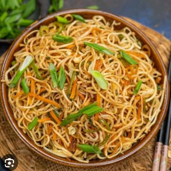 Vegetable Hakka Noodles