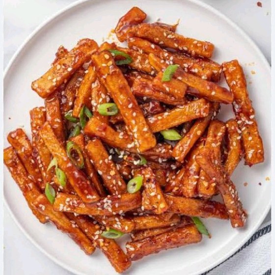 Honey Chilli Potato