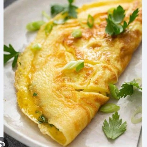 Plain Omelette 2 Egg