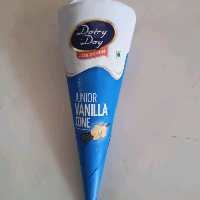  Jr. vanilla cone 