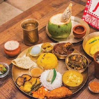 Sholo-bhoj Local Mutton Thali
