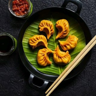 Tikka paneer steamed momos 5pcs 