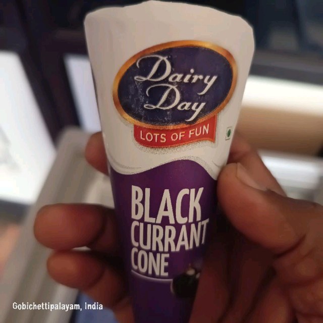 Sr Blackcurrent  cone 