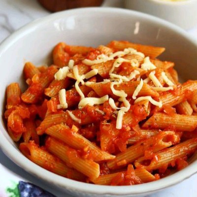 Vegetable Red Sauce Pasta