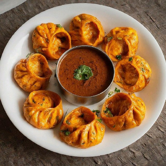 Panner Hot Garlic Momo