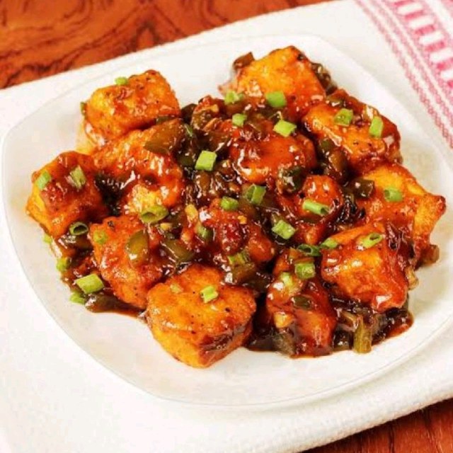 Paneer Manchurian Dry