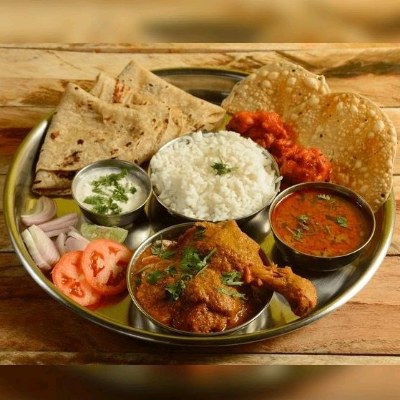Chicken Thali 