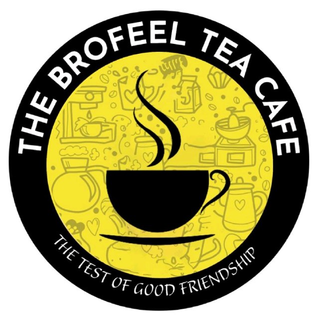 The BroFeel Tea Cafe logo