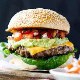 Cheese corn burger 