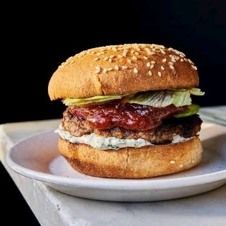 Chicken Salami Burger