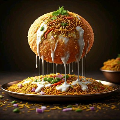Dahi Aloo Sev Puri