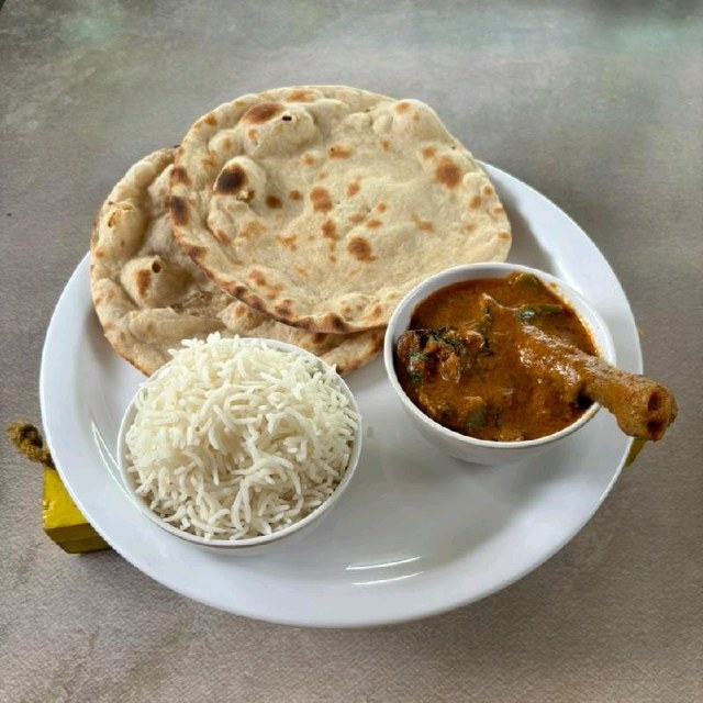 Chicken Combo, 2 Tindori, Rice, 