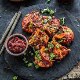 Pan Fried Schezwan Paneer Momos