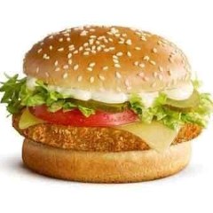 VEG CHEESE BURGER