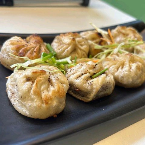 Pan Fried Chicken Momo