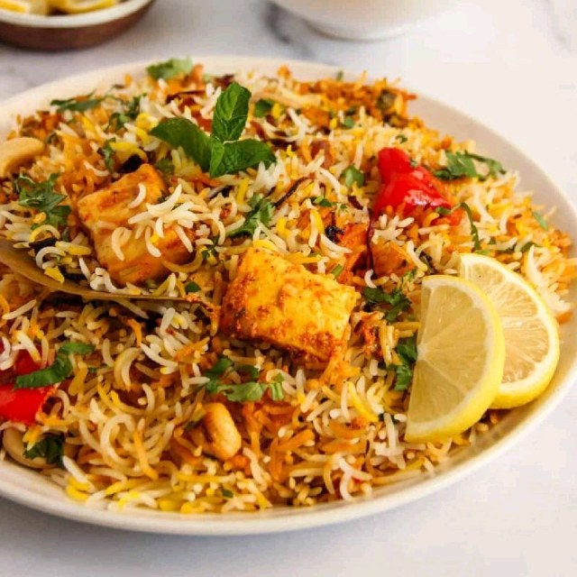 Paneer Dum Biriyani