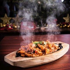 Chicken tikka masala sizzle